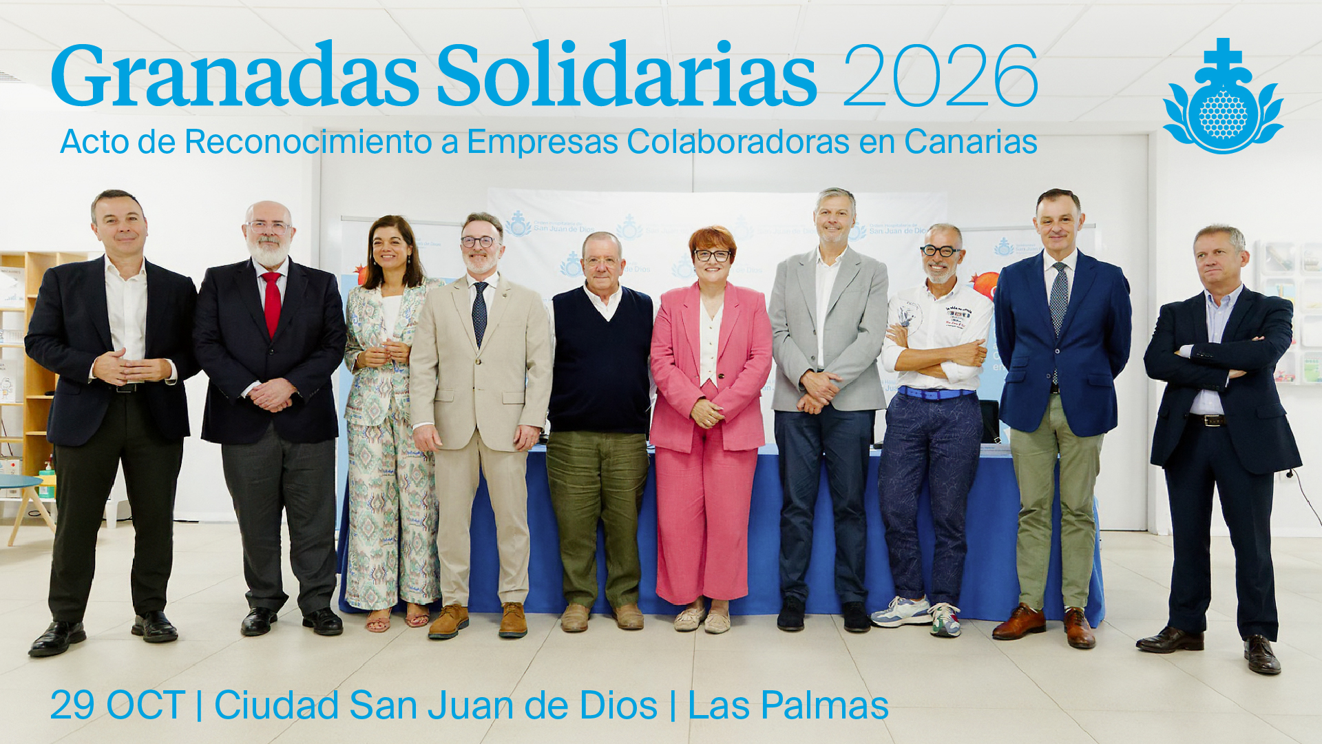 mesa institucional granadas solidarias canarias