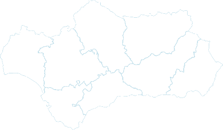 Mapa de Andalucia